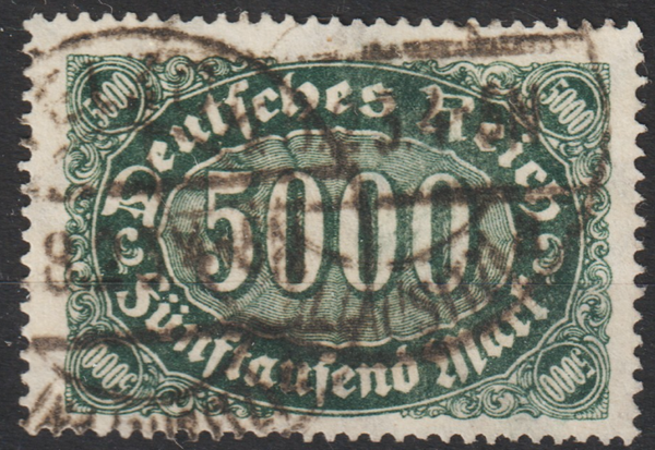 MiNr. 256 a gestempelt, geprüft    (0708)