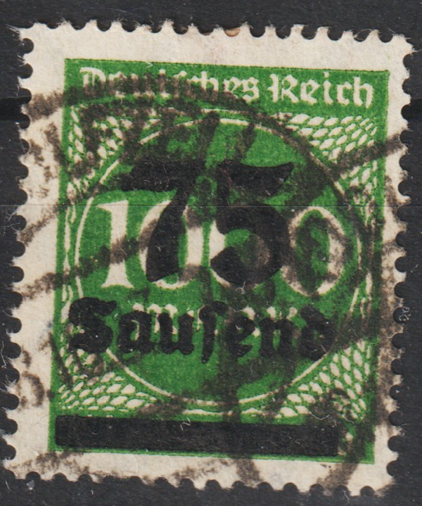 MiNr. 288 gestempelt, geprüft    (0708)