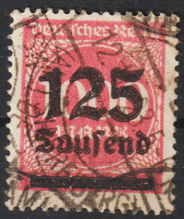 MiNr. 291 a gestempelt, geprüft    (0708)
