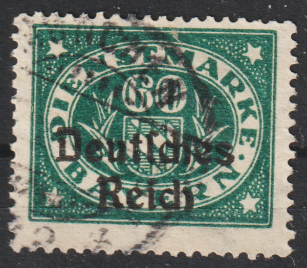MiNr. D 41 gestempelt, geprüft    (0708)