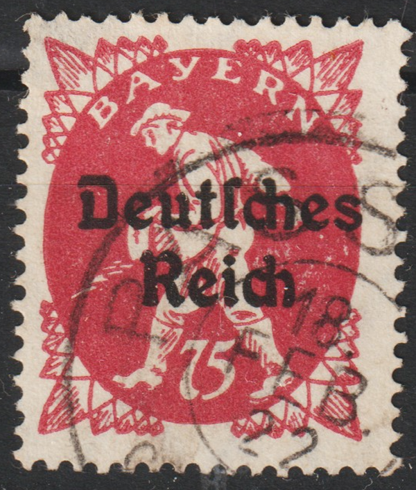 MiNr. 127 gestempelt, geprüft  ( 0725)