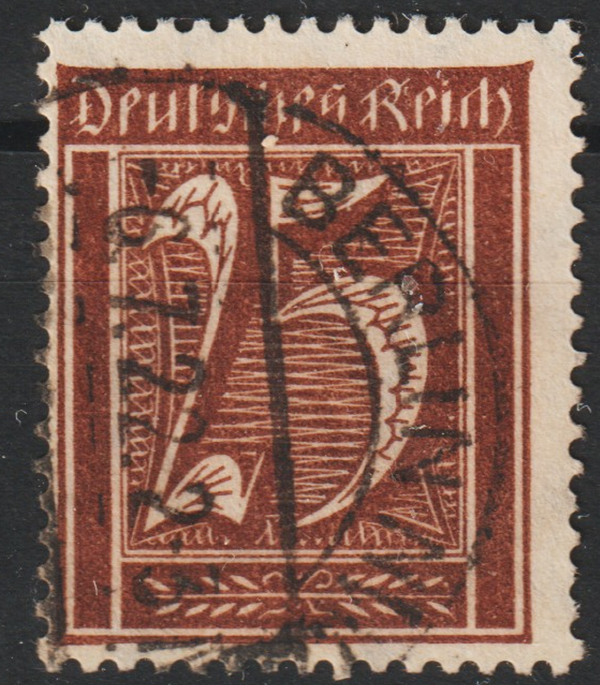 MiNr. 180 gestempelt, geprüft  (0725)