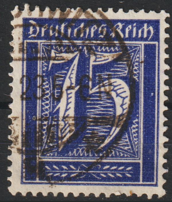 MiNr. 185 gestempelt, geprüft  ( 0725)