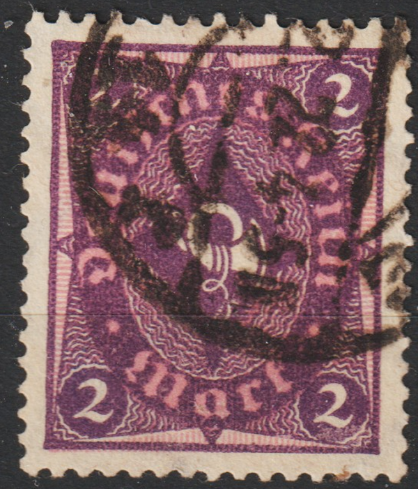 MiNr. 191 gestempelt, geprüft  ( 0725)