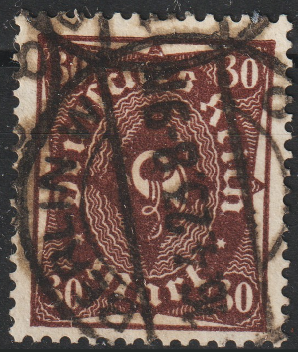 MiNr. 231 b gestempelt, geprüft  ( 0725)