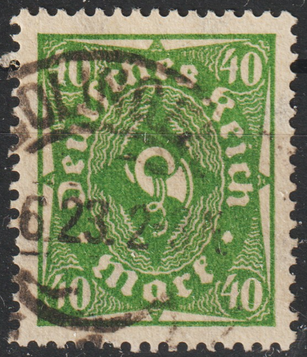 MiNr. 232 gestempelt, geprüft  ( 0725)