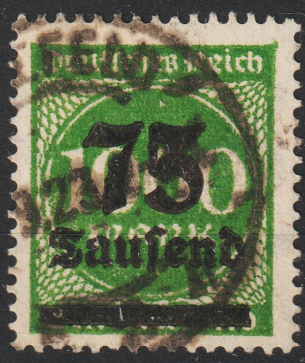 MiNr. 288 gestempelt, geprüft (0725)