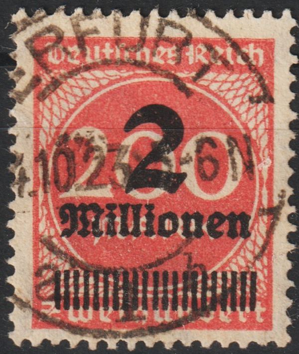 MiNr. 309 Pa gestempelt, geprüft   (0725)