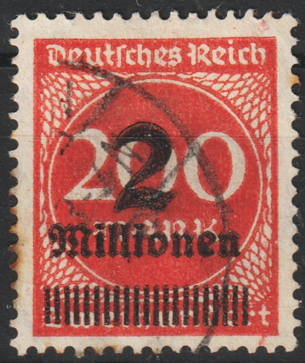 MiNr. 309 Wa,  gestempelt, geprüft  (0725)