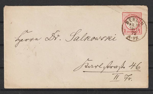 Ganzsache U 3 IA  KBHW 567, BERLIN P.E.35  16.12.72  (0733)