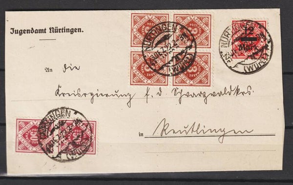 DIENST Brief nach Reutlingen (0740)