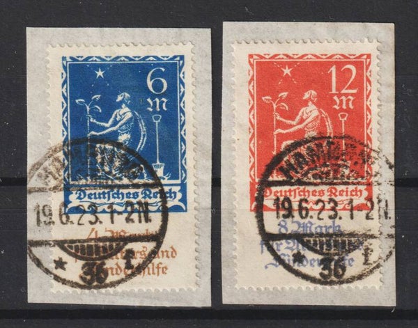 MiNr. 233-234 gestempelt (0754)