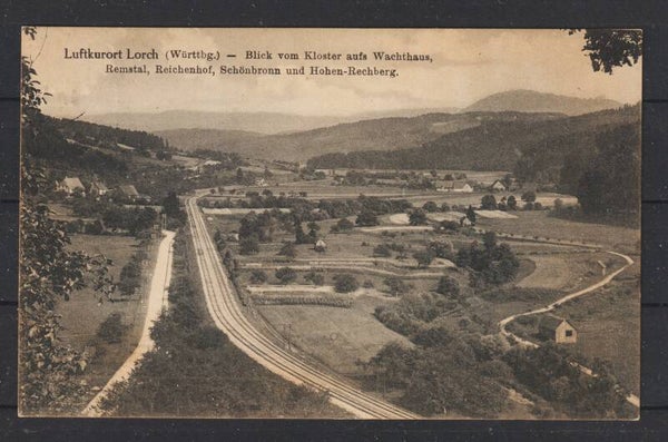 MiNr. 89 auf AK  LORCH  25.MAI.20    (0772)