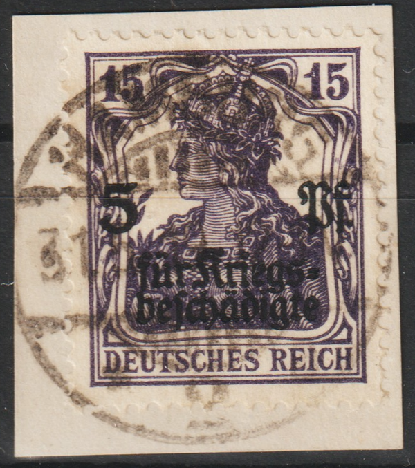 MiNr. 106 a gestempelt, geprüft  (0775)