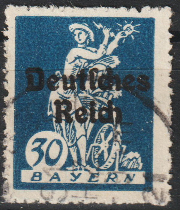 MiNr. 123 gestempelt, geprüft   (0775)