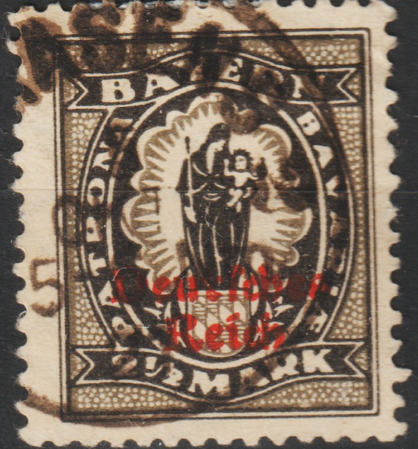 MiNr. 133 I gestempelt, geprüft  (0775)
