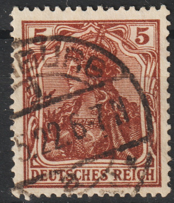 MiNr. 140 a gestempelt, geprüft  (0775)