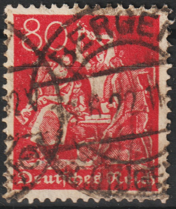MiNr. 166 gestempelt, geprüft  (0775)