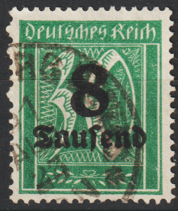 MiNr. 278 gestempelt, geprüft (0775)