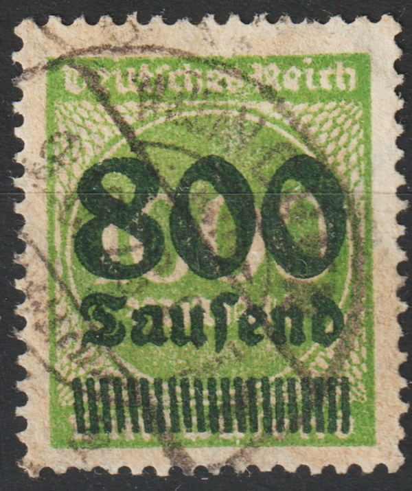 MiNr. 308 gestempelt, geprüft   (0775)