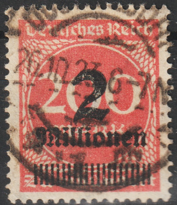 MiNr. 309 Wa,  gestempelt, geprüft  (0775)