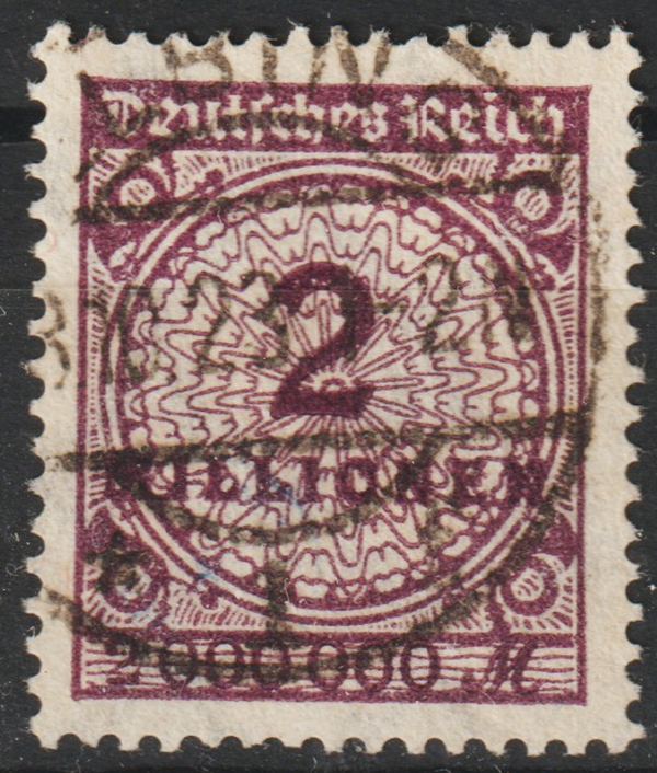 MiNr. 315 gestempelt, geprüft  (0775)
