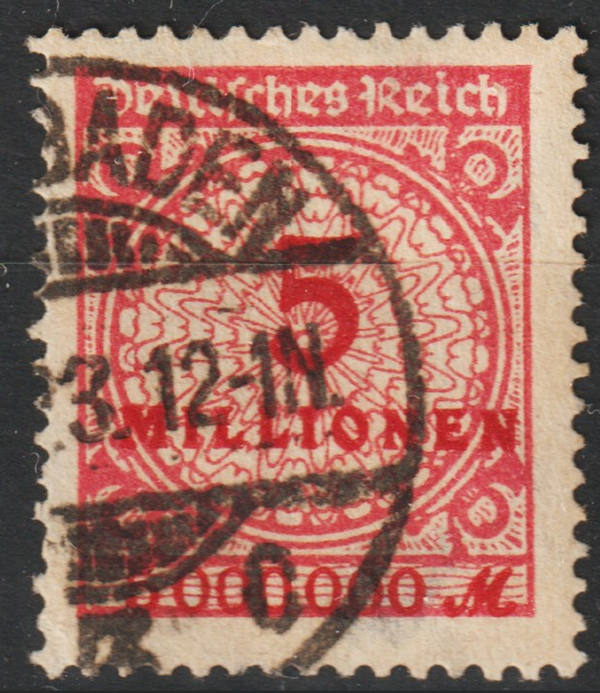 MiNr. 317 gestempelt, geprüft  (0775)