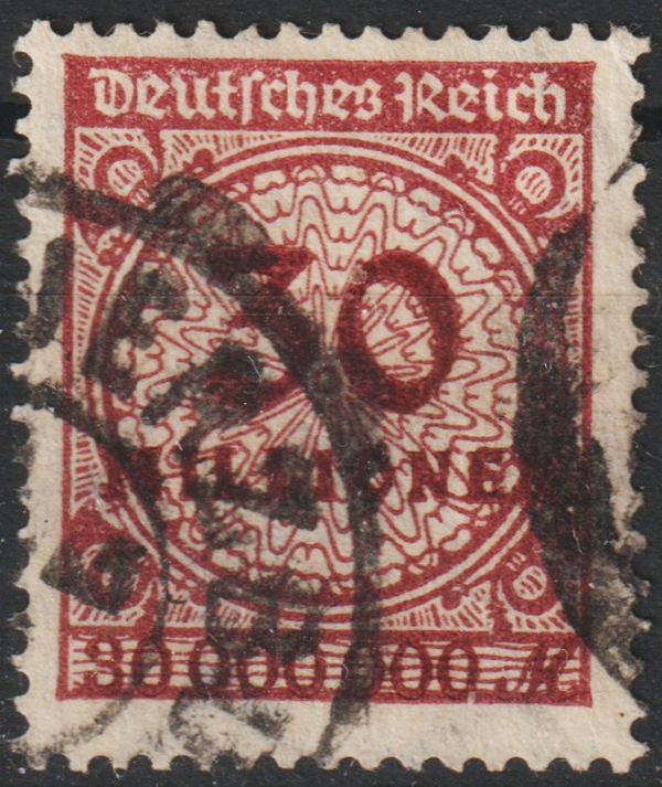 MiNr. 320 gestempelt, geprüft (0775)