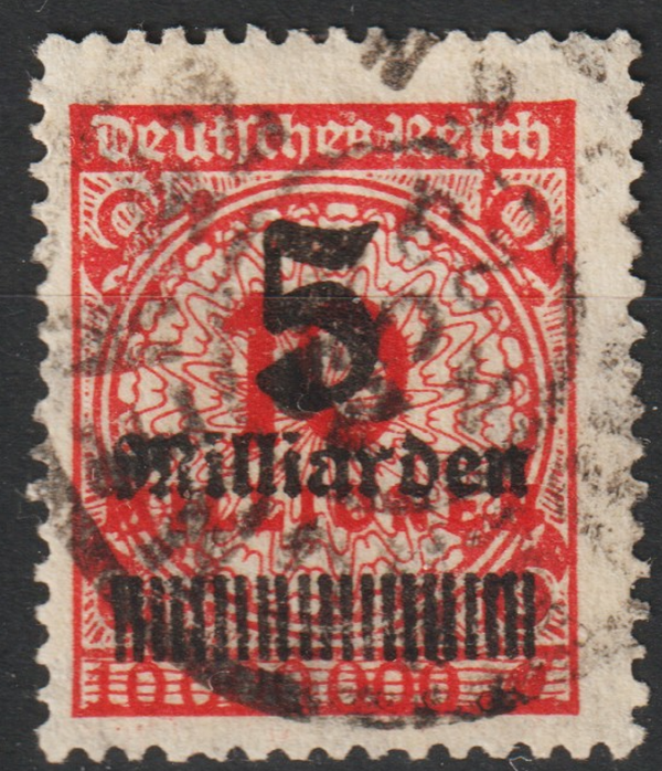 MiNr. 334 gestempelt, geprüft  (0775)
