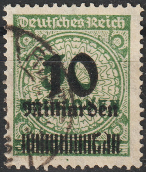 MiNr. 335 gestempelt, geprüft   (0775)