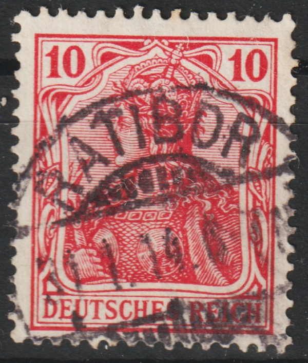 MiNr. 86 Ib gestempelt, geprüft   (0775)