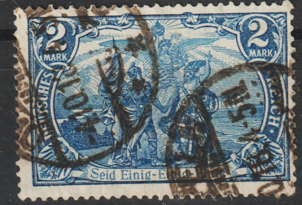 MiNr. 95 B IIa gestempelt, geprüft (0775)