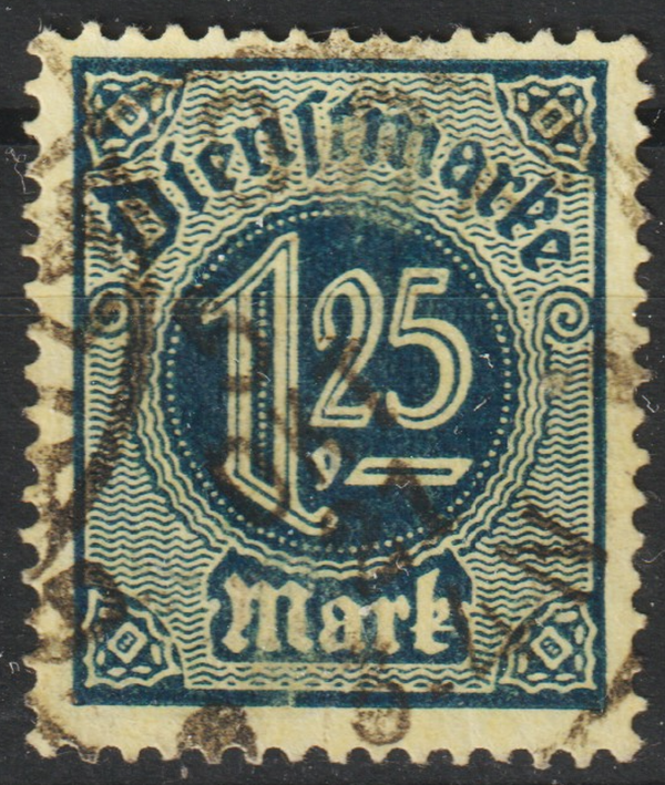 MiNr. D 31 gestempelt + geprüft  (0776)