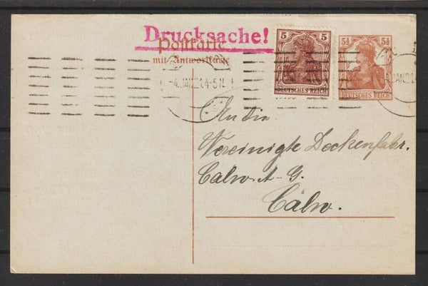 Drucksache Ganzsache P 111 FD  (0778)