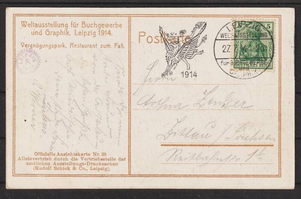 Weltausstellung für Buchgewerbe und Graphik Leipzig 1914  (0785)