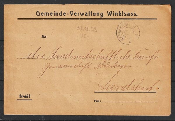 MiNr. D 69 (34x) Brief NEUFAHRN 22.12.22   (0792)