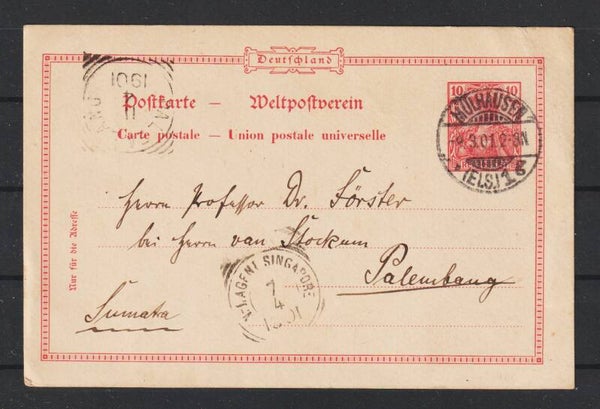 Ganzsache P 53 MÜHLHAUSEN  9.3.01  (0807)