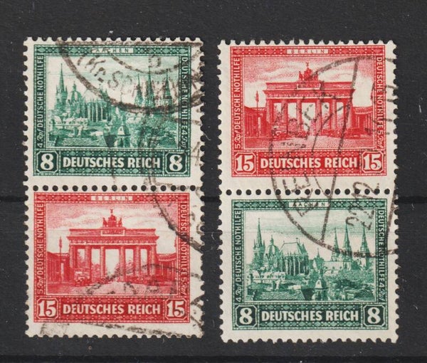 MiNr. S 76, S 78 gestempelt  (0809)