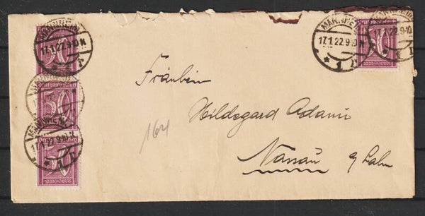 MiNr. 164 portogerechte Mef 17.1.22 (0811)