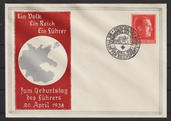 1938 Propaganda Umschlag Ein Volk Ein Reich Ein Führer  (0823)
