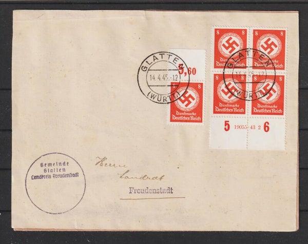 MiNr. 170 HAN 19055.43 2 auf Brief (0825)