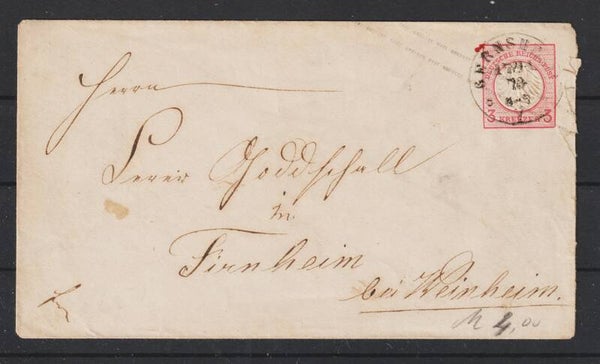 Ganzsachen Brief U2   (0844)