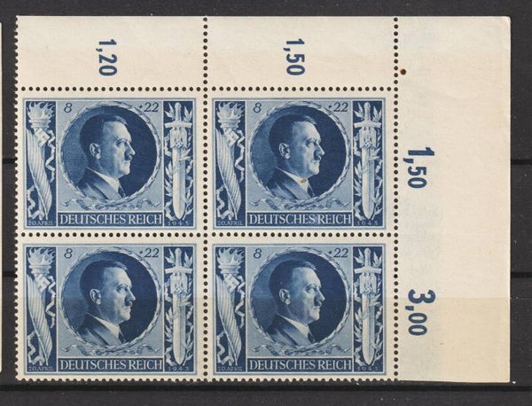 MiNr. 846 postfrische ** Bogenecke