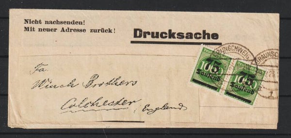 Drucksache - Streifband BRAUNSCHWEIG 29.9.23   (0868)