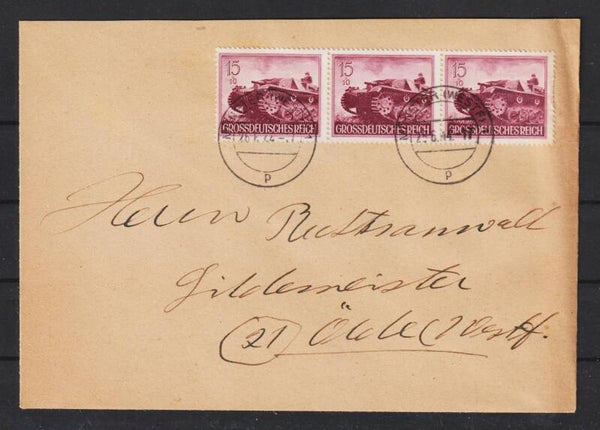 MiNr. 880 MeF Brief von MÜNSTER - ÖLDE  (0875)