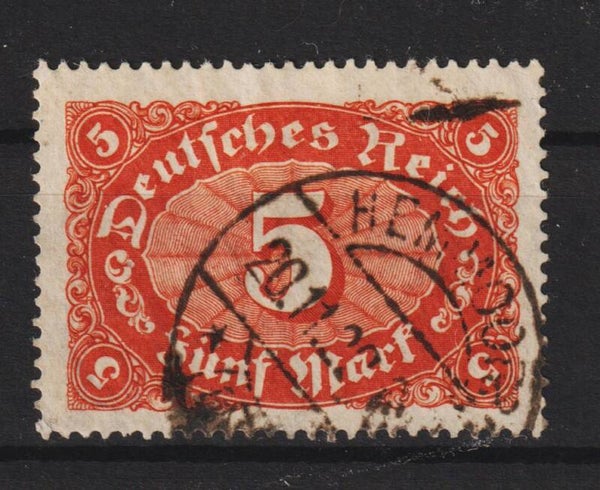 MiNr. 174 c gestempelt, geprüft (0907)