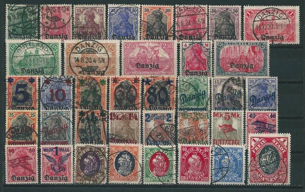 Lot aus MiNr. 1-58