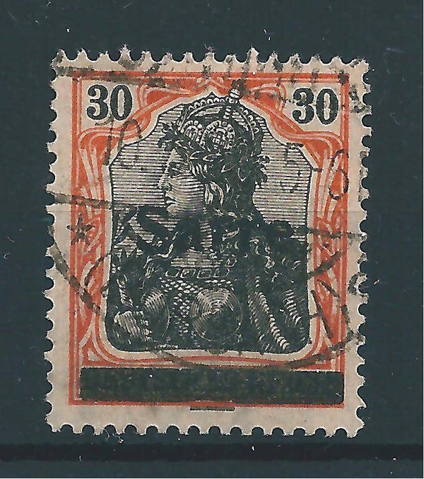 Saar MiNr. 10 gestempelt, geprüft falsch