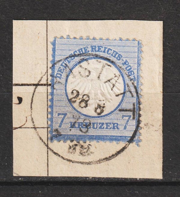 MiNr. 10 Briefstück