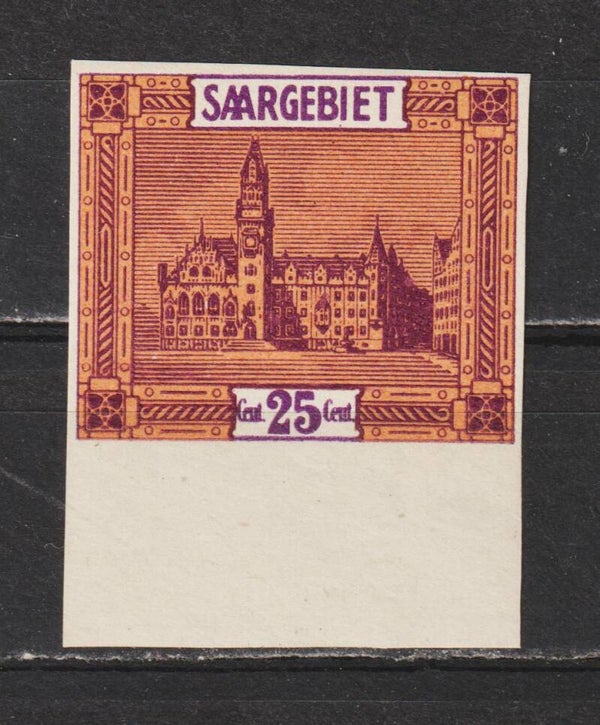 Saar MiNr. 89 P postfrisch **